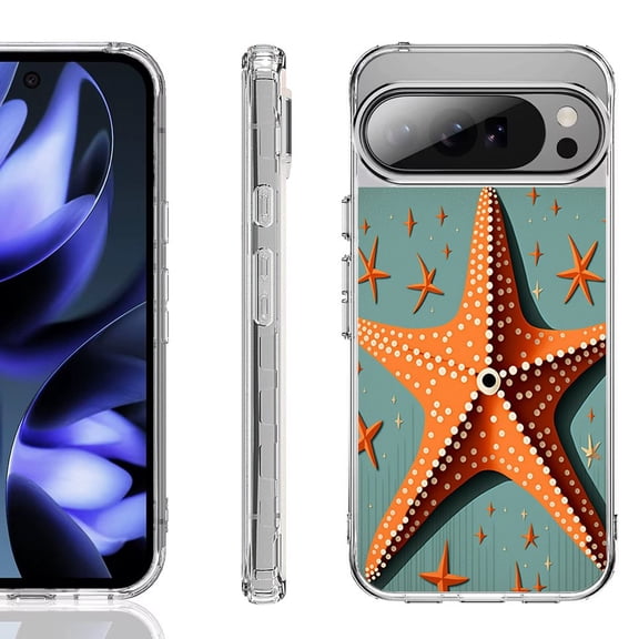 For Google Pixel 10 / 10 Pro Shockproof Phone Case, by OneToughShield - Sea Star