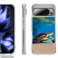 thumbnail image 1 of For Google Pixel 10 / 10 Pro Shockproof Phone Case, by OneToughShield - Sea Turtle Beach, 1 of 4