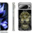 thumbnail image 1 of For Google Pixel 10 / 10 Pro Shockproof Phone Case, by OneToughShield - Skull Smoke, 1 of 4