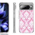 thumbnail image 1 of For Google Pixel 10 / 10 Pro Shockproof Phone Case, by OneToughShield - Victorian White/Pink, 1 of 4