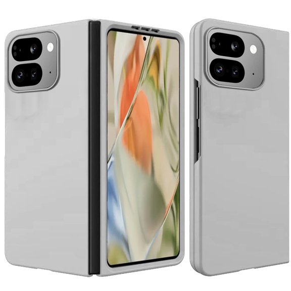 Premium Silver Flip Case for Google Pixel 10 Pro