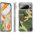 thumbnail image 1 of For Google Pixel 10 Pro XL Shockproof Protective Phone Case, by OneToughShield - Camo Green, 1 of 4