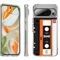 thumbnail image 1 of For Google Pixel 10 Pro XL Shockproof Protective Phone Case, by OneToughShield - Cassette Orange, 1 of 4
