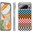 thumbnail image 1 of For Google Pixel 10 Pro XL Shockproof Protective Phone Case, by OneToughShield - Colorful Checker, 1 of 4