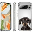 thumbnail image 1 of For Google Pixel 10 Pro XL Shockproof Protective Phone Case, by OneToughShield - Dachshund Face, 1 of 4