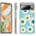 thumbnail image 1 of For Google Pixel 10 Pro XL Shockproof Protective Phone Case, by OneToughShield - Daisy/Teal, 1 of 4