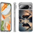 thumbnail image 1 of For Google Pixel 10 Pro XL Shockproof Protective Phone Case, by OneToughShield - Deer Running, 1 of 4