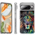 thumbnail image 1 of For Google Pixel 10 Pro XL Shockproof Protective Phone Case, by OneToughShield - Geometric Lion, 1 of 4