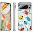 thumbnail image 1 of For Google Pixel 10 Pro XL Shockproof Protective Phone Case, by OneToughShield - Ladybug Mix, 1 of 4