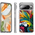 thumbnail image 1 of For Google Pixel 10 Pro XL Shockproof Protective Phone Case, by OneToughShield - Macaw, 1 of 4