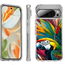 For Google Pixel 10 Pro XL Shockproof Protective Phone Case, by OneToughShield - Macaw