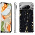 thumbnail image 1 of For Google Pixel 10 Pro XL Shockproof Protective Phone Case, by OneToughShield - Marble / Gold/Black, 1 of 4