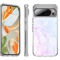 thumbnail image 1 of For Google Pixel 10 Pro XL Shockproof Protective Phone Case, by OneToughShield - Marble Pink/Blue, 1 of 4