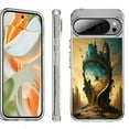thumbnail image 1 of For Google Pixel 10 Pro XL Shockproof Protective Phone Case, by OneToughShield - Melting Clock, 1 of 4