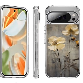 For Google Pixel 10 Pro XL Shockproof Protective Phone Case, by OneToughShield - Myth Flower