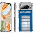 thumbnail image 1 of For Google Pixel 10 Pro XL Shockproof Protective Phone Case, by OneToughShield - Phone Booth Blue, 1 of 4