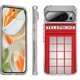 thumbnail image 1 of For Google Pixel 10 Pro XL Shockproof Protective Phone Case, by OneToughShield - Phone Booth Red, 1 of 4