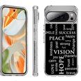 thumbnail image 1 of For Google Pixel 10 Pro XL Shockproof Protective Phone Case, by OneToughShield - Positive Words, 1 of 4
