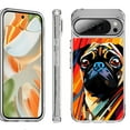 thumbnail image 1 of For Google Pixel 10 Pro XL Shockproof Protective Phone Case, by OneToughShield - Pug Art, 1 of 4