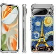 thumbnail image 1 of For Google Pixel 10 Pro XL Shockproof Protective Phone Case, by OneToughShield - Starry Night Eiffel, 1 of 4