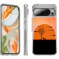 thumbnail image 1 of For Google Pixel 10 Pro XL Shockproof Protective Phone Case, by OneToughShield - Sunset Dachshund, 1 of 4