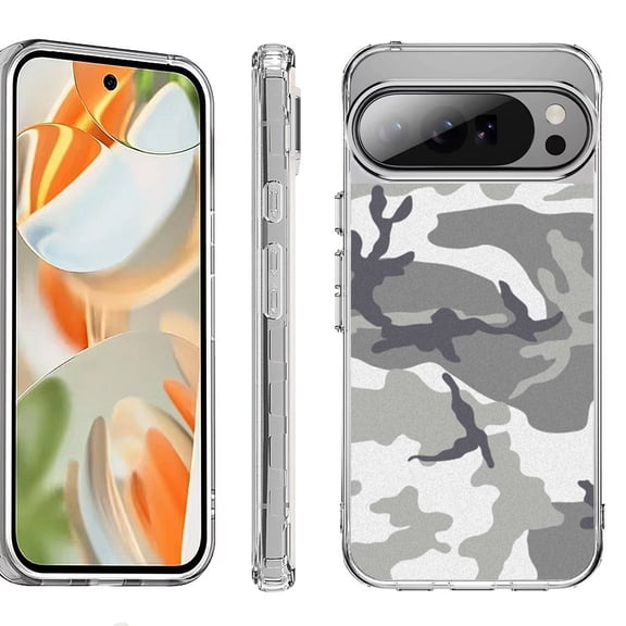 For Google Pixel 10 Pro XL Shockproof Protective Phone Case, by OneToughShield - Urban Camo