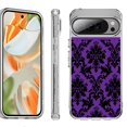 thumbnail image 1 of For Google Pixel 10 Pro XL Shockproof Protective Phone Case, by OneToughShield - Victorian Purple/Black, 1 of 4