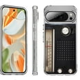 thumbnail image 1 of For Google Pixel 10 Pro XL Shockproof Protective Phone Case, by OneToughShield - Vintage Radio, 1 of 4