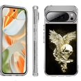 thumbnail image 1 of For Google Pixel 10 Pro XL Shockproof Protective Phone Case, by OneToughShield - Wing Skull, 1 of 4