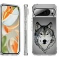 thumbnail image 1 of For Google Pixel 10 Pro XL Shockproof Protective Phone Case, by OneToughShield - Wolf Face, 1 of 4