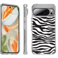 thumbnail image 1 of For Google Pixel 10 Pro XL Shockproof Protective Phone Case, by OneToughShield - Zebra B/W, 1 of 4
