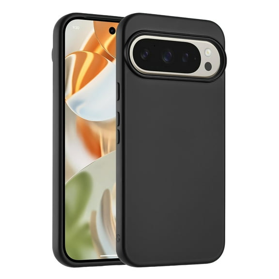 For Google Pixel 10 Pro XL TPU Full Body Scratch Proof Shockproof Protective Hybrid Case Cover Black