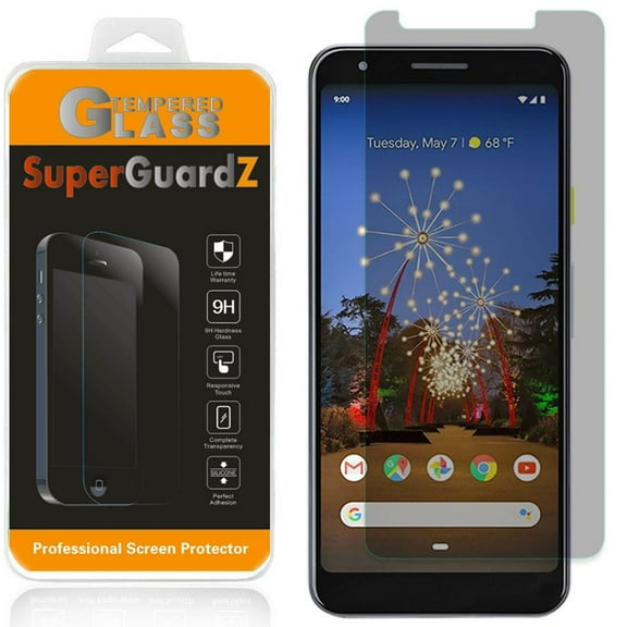 For Google Pixel 3A - SuperGuardZ Privacy Anti-Spy Tempered Glass Screen Protector, 9H, Anti-Scratch, Anti-Bubble, Anti-Fingerprint