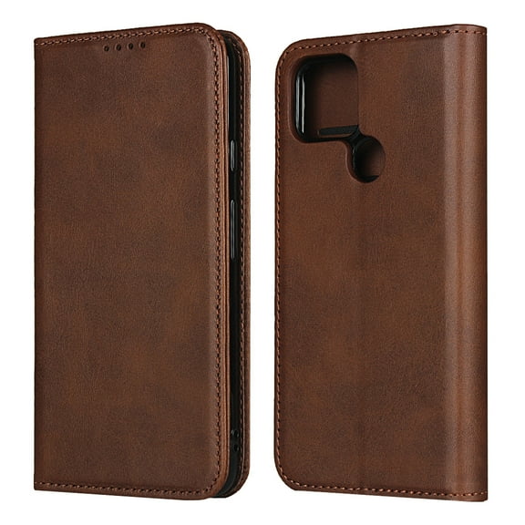 For Google Pixel 4a 5G Calf Texture Magnetic Horizontal Flip Leather Case with Holder & Card Slots