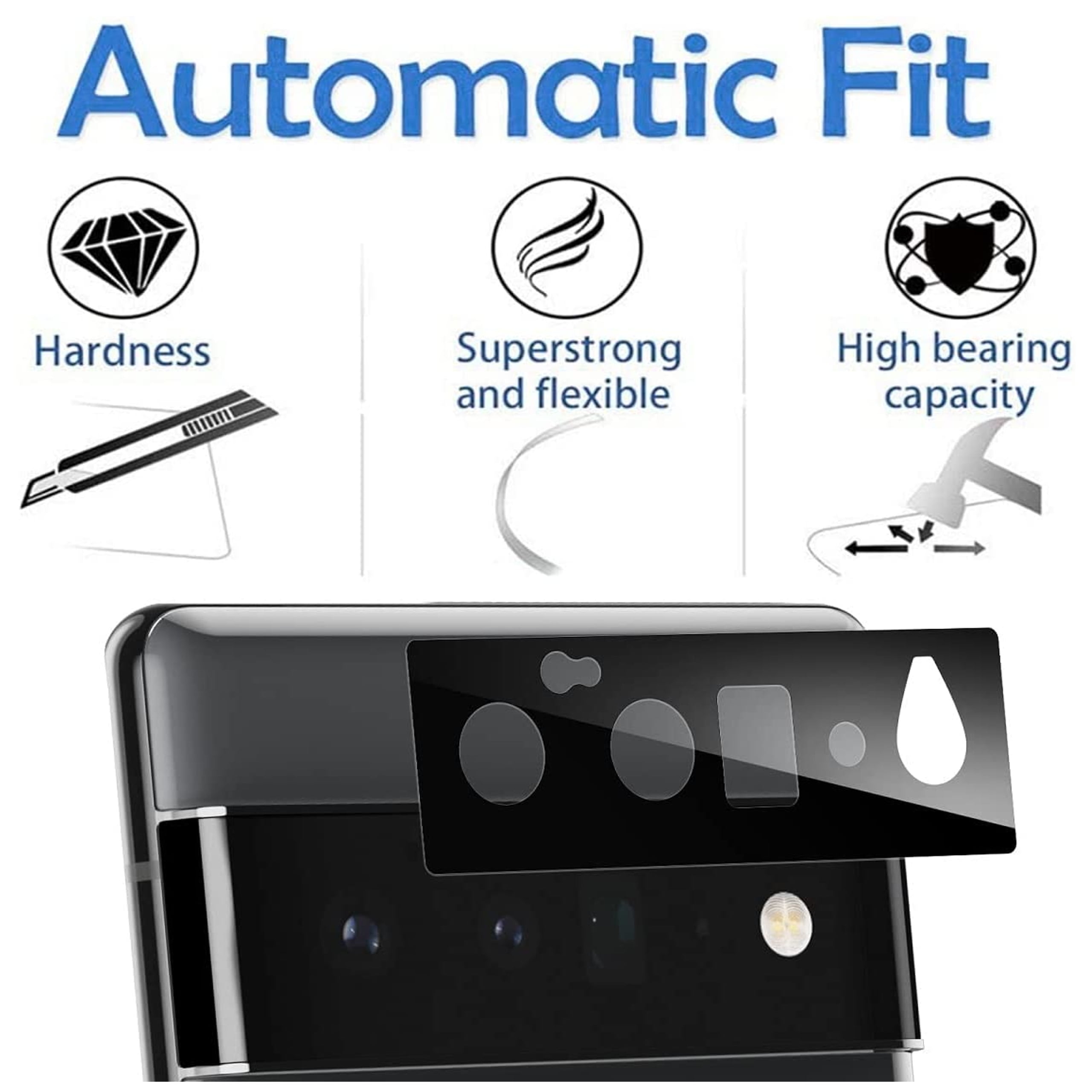 For Google Pixel 6 Camera Lens Protector Back Tempered Glass Camera [9H