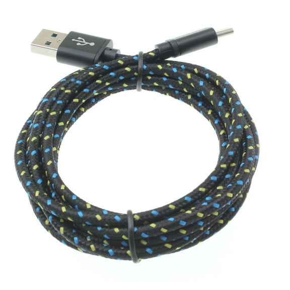 For Google Pixel 7a - 6ft USB Cable, Type-C Charger Cord Power Wire USB-C Long Braided X2Q
