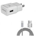 thumbnail image 1 of For Google Pixel 7a/7/Pro/6a - OEM Home Charger w Metal USB Cable, Adaptive Fast USB Power, 3ft Type-C Charger Cord for Google Pixel 7a/7/Pro/6a Phones, 1 of 8