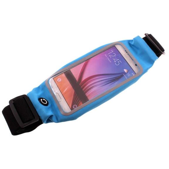 For Google Pixel 7a - Running Waist Bag, Belt Band Sports Gym Workout Case Cover Pouch Reflective O1K
