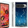 thumbnail image 1 of For Google Pixel 9 / 9 Pro Phone Case Cover, Shockproof Bumper Case with Tempered Glass Screen Protector, by OneToughShield - Fanciful Night, 1 of 4