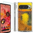 thumbnail image 1 of For Google Pixel 9 / 9 Pro Phone Case Cover, Shockproof Bumper Case with Tempered Glass Screen Protector, by OneToughShield - Sunset, 1 of 4