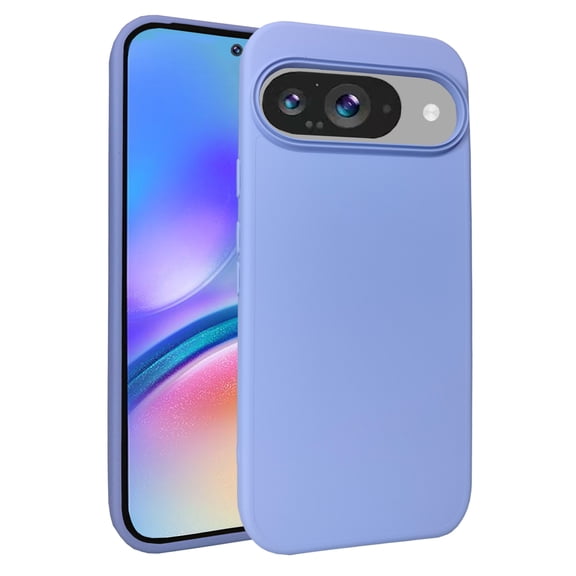 For Google Pixel 9 Pro / Pixel 9 TPU Full Body Scratch Proof Shockproof Protective Hybrid Case Cover Purple