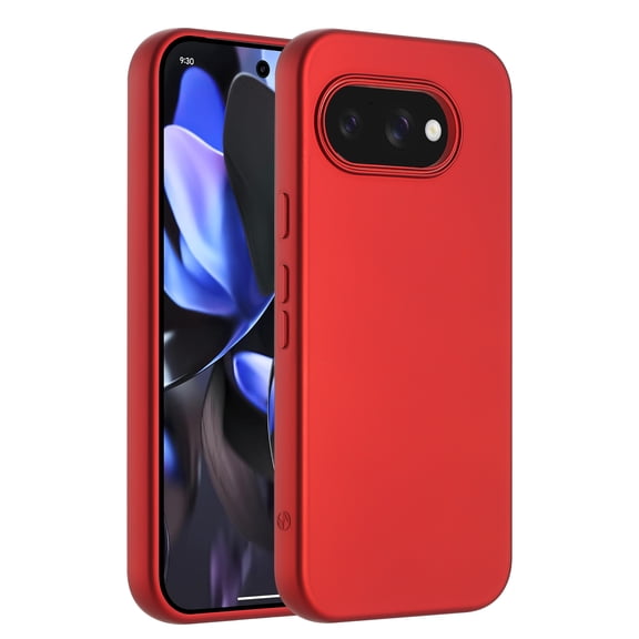 For Google Pixel 9A TPU Full Body Scratch Proof Shockproof Protective Hybrid Case Cover Red