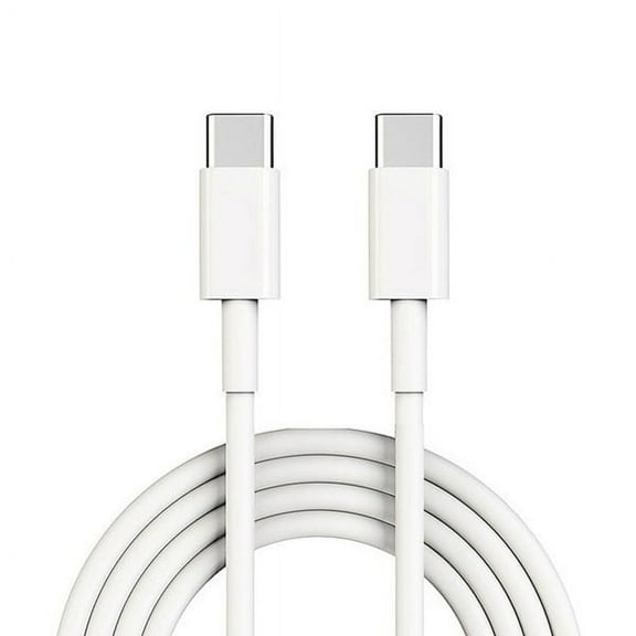 For Google Pixel Slate 12.3 - USB Cable, 6ft Type-C to Type-C Charger Cord Power Wire Sync [C-to-C] White Fast Long compatible with Google Pixel Slate 12.3 Tablet