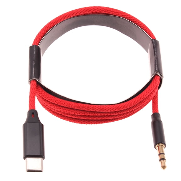 For Google Pixel Tablet 11" (2023) - Aux Cable USB-C to 3.5mm Audio Cord Car Stereo Aux-in Adapter Speaker Jack Wire Braided