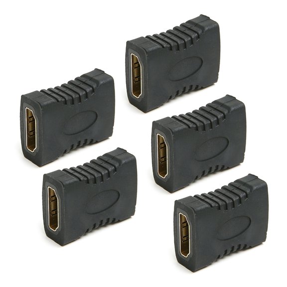 For HDTV Coupler Female To Female 4K60Hz Adapter With ABS Housing Supports For Monitor Projectors PC Setups