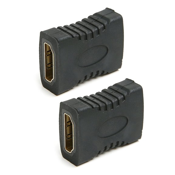 For HDTV Coupler Female To Female 4K60Hz Adapter With ABS Housing Supports For Monitor Projectors PC Setups