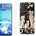 thumbnail image 1 of For HMD Vibe Shockproof Phone Case Cover with Tempered Glass Screen Protector, by OneToughShield - Cat Craft, 1 of 2