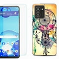 thumbnail image 1 of For HMD Vibe Shockproof Phone Case Cover with Tempered Glass Screen Protector, by OneToughShield - Dream Catcher Color, 1 of 2