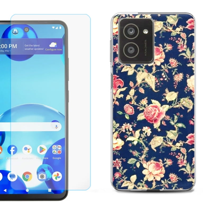 For HMD Vibe Shockproof Phone Case Cover with Tempered Glass Screen ...