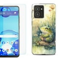 thumbnail image 1 of For HMD Vibe Shockproof Phone Case Cover with Tempered Glass Screen Protector, by OneToughShield - Frog, 1 of 2